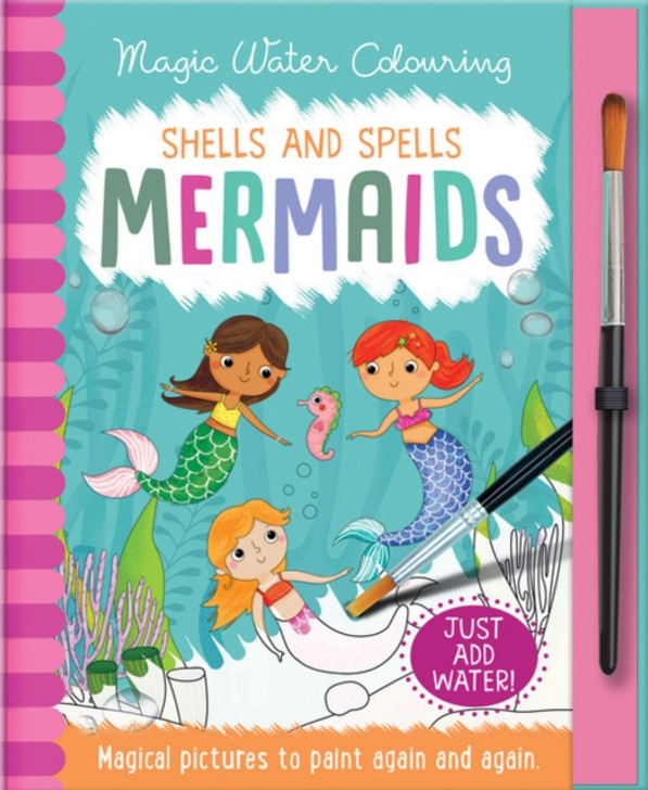 Magic Water Colouring Shells and Spells - Mermaids