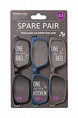 Spare Pair Glasses +2.5