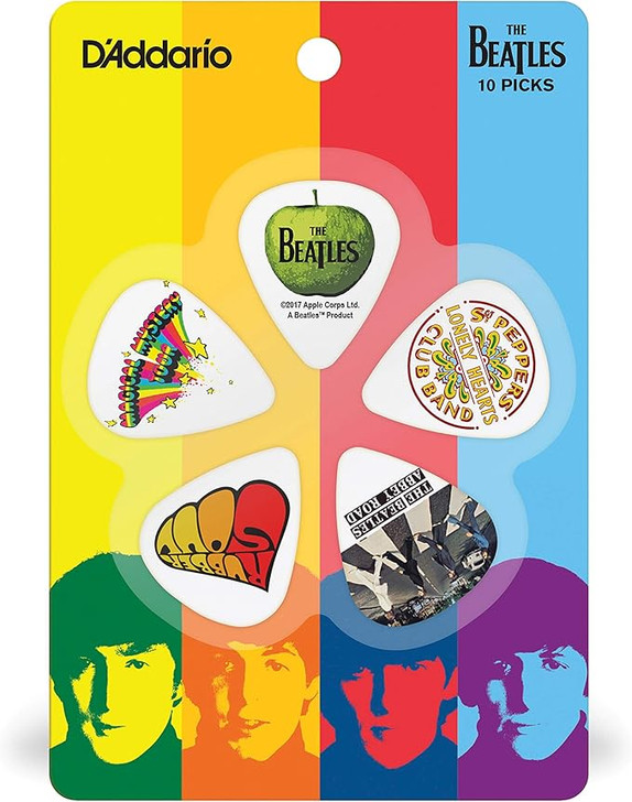 D'Addario Beatles Guitar Picks - The Beatles Collectable Guitar Picks - Albums - Heavy