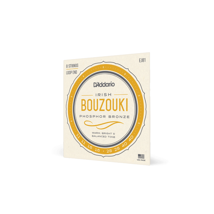 D'Addario Irish Bouzouki Loop End EJ81