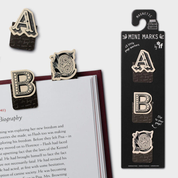 Magnetic Mini Bookmarks - ABC