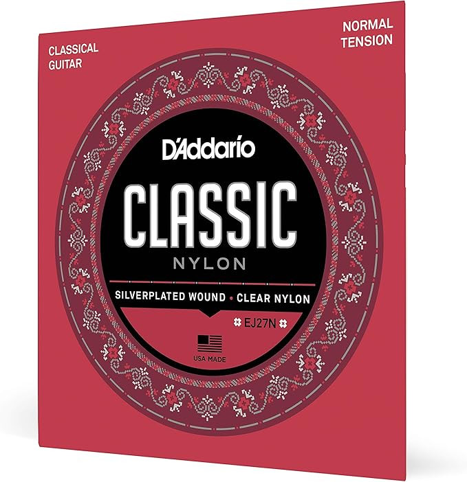 D'Addario EJ27N Classical Nylon Guitar Strings Normal Tension