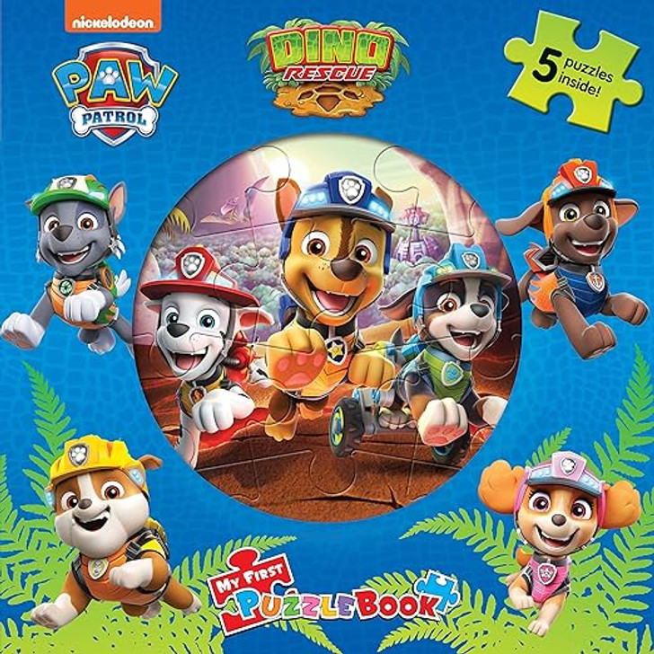 Paw Patrol Dino Rescue Puzzle Book