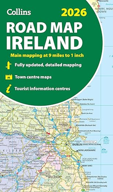 2026 Collins Road Map of Ireland