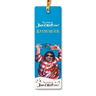David Walliams Magnetic Bookmarks - Ratburger Bookmark