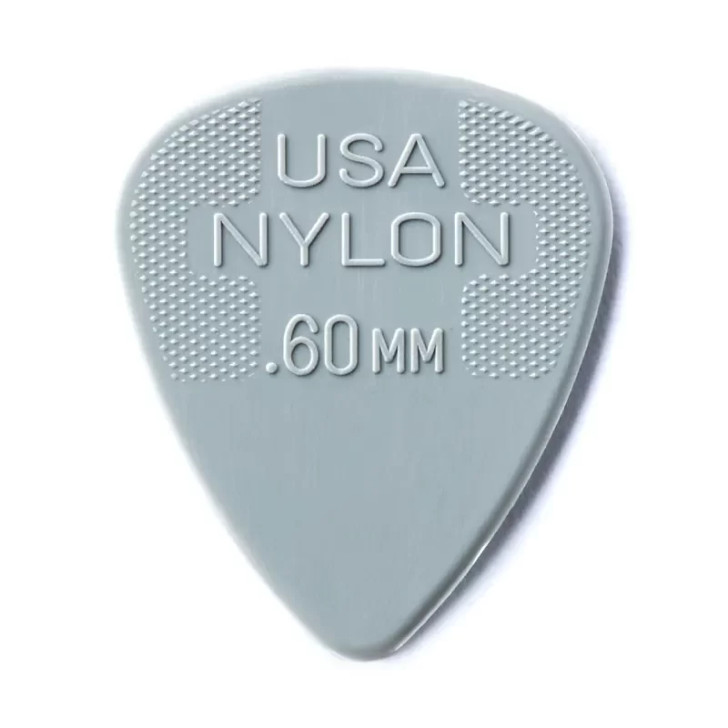 Dunlop Nylon Standard Picks Grey .60mm 12 Packs
