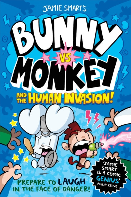 Bunny vs Monkey and the Human Invasion! / Jamie Smart
