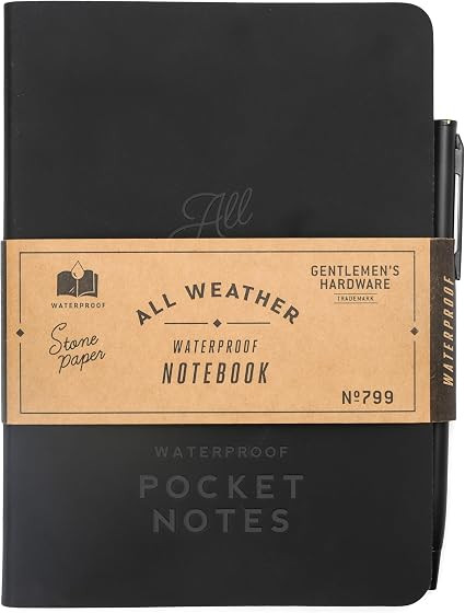 Gentlemen's Hardware Waterproof Notebook