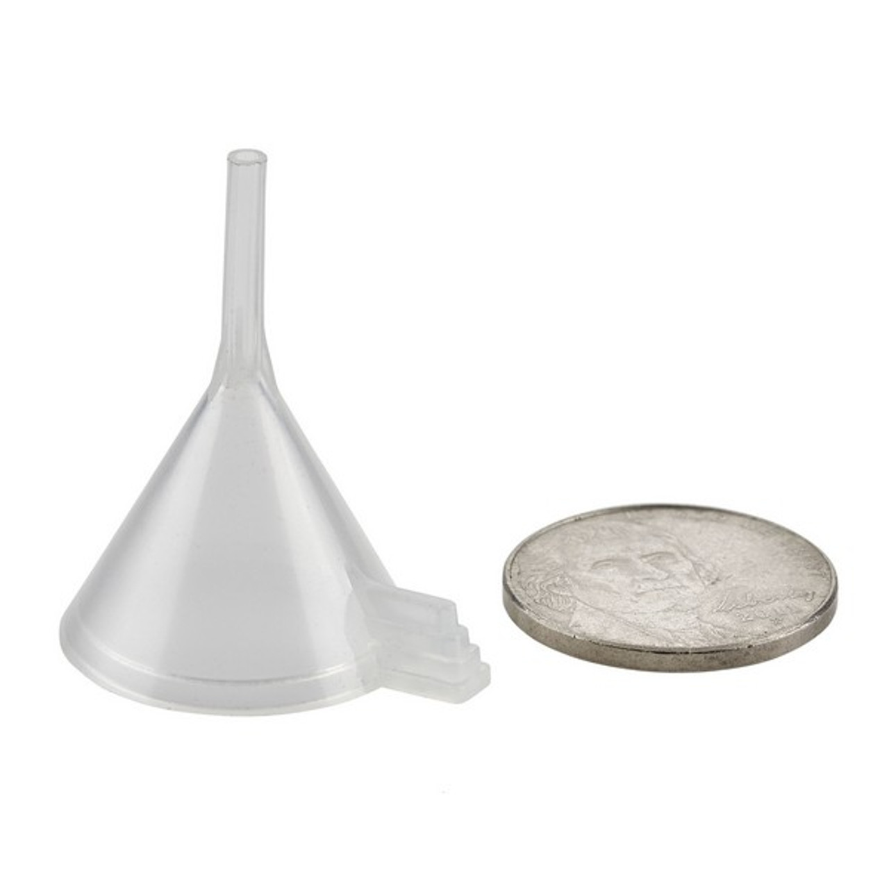 20 mm Clear Polypropylene Mini Funnel - PFU