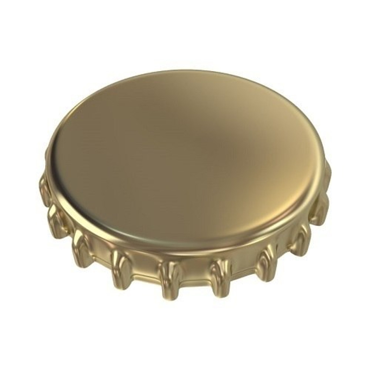 26 mm Gold Crown Beer Bottle Caps 