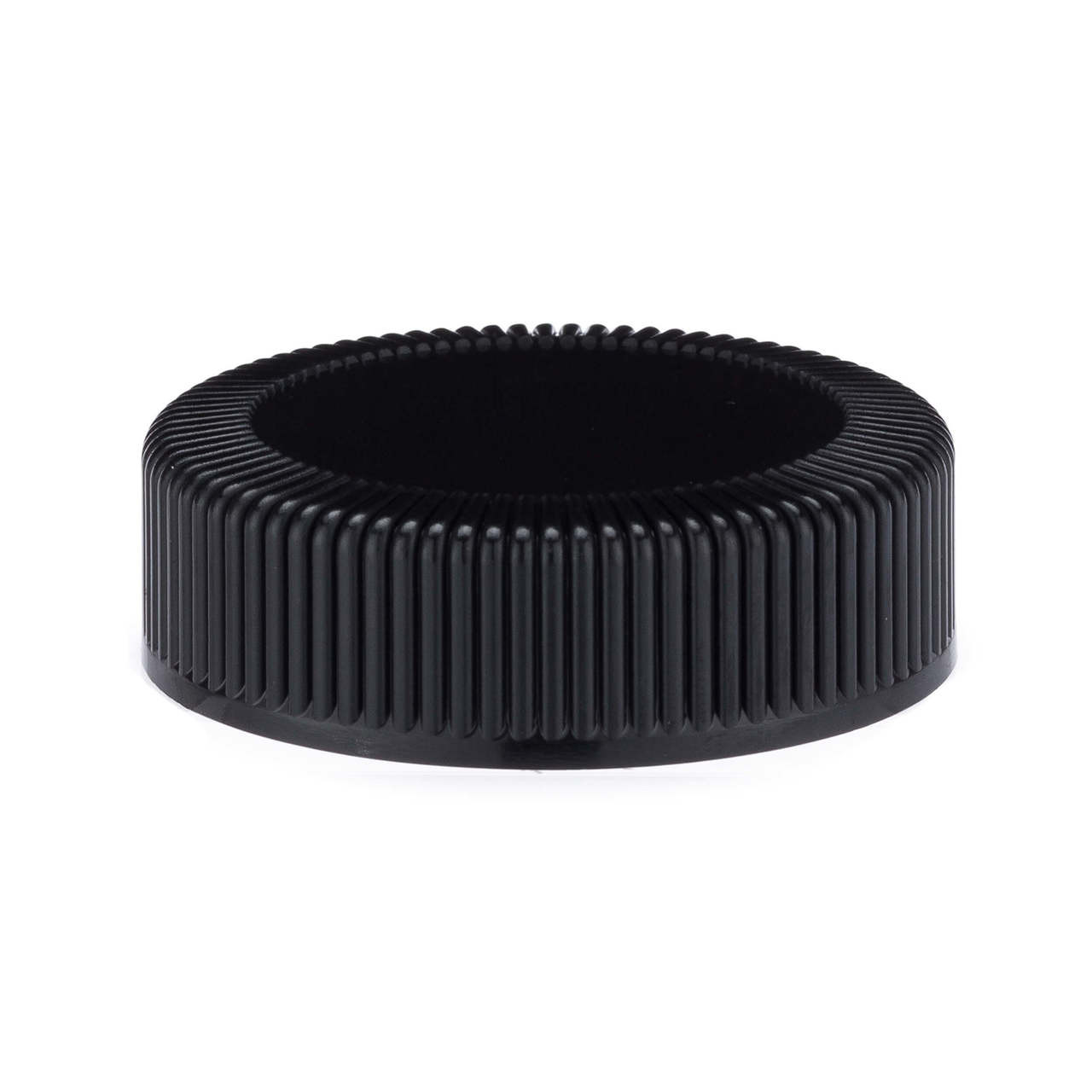 38-400 Black Phenolic Screw Top Caps (LDPE Liner) | Berlin Packaging