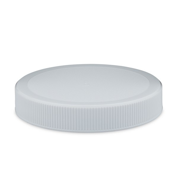 63-400 White PP Plastic Screw Top Cap (Foam Liner) | Berlin Packaging