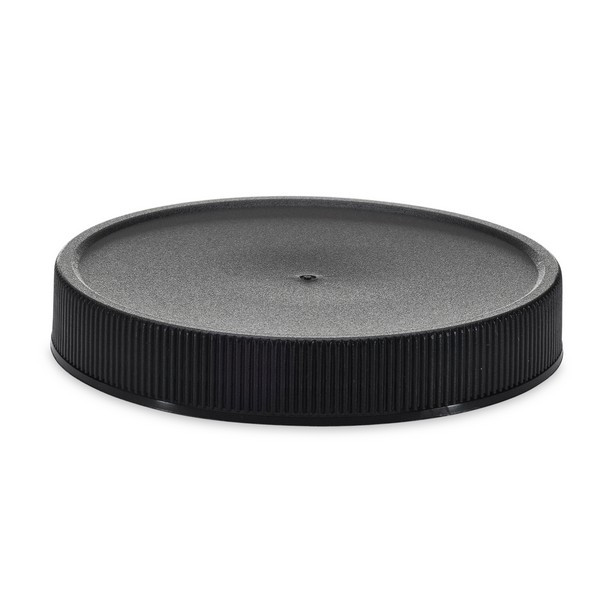 70-400 Black PP Ribbed Screw Top Caps (Foam Liner) | Berlin