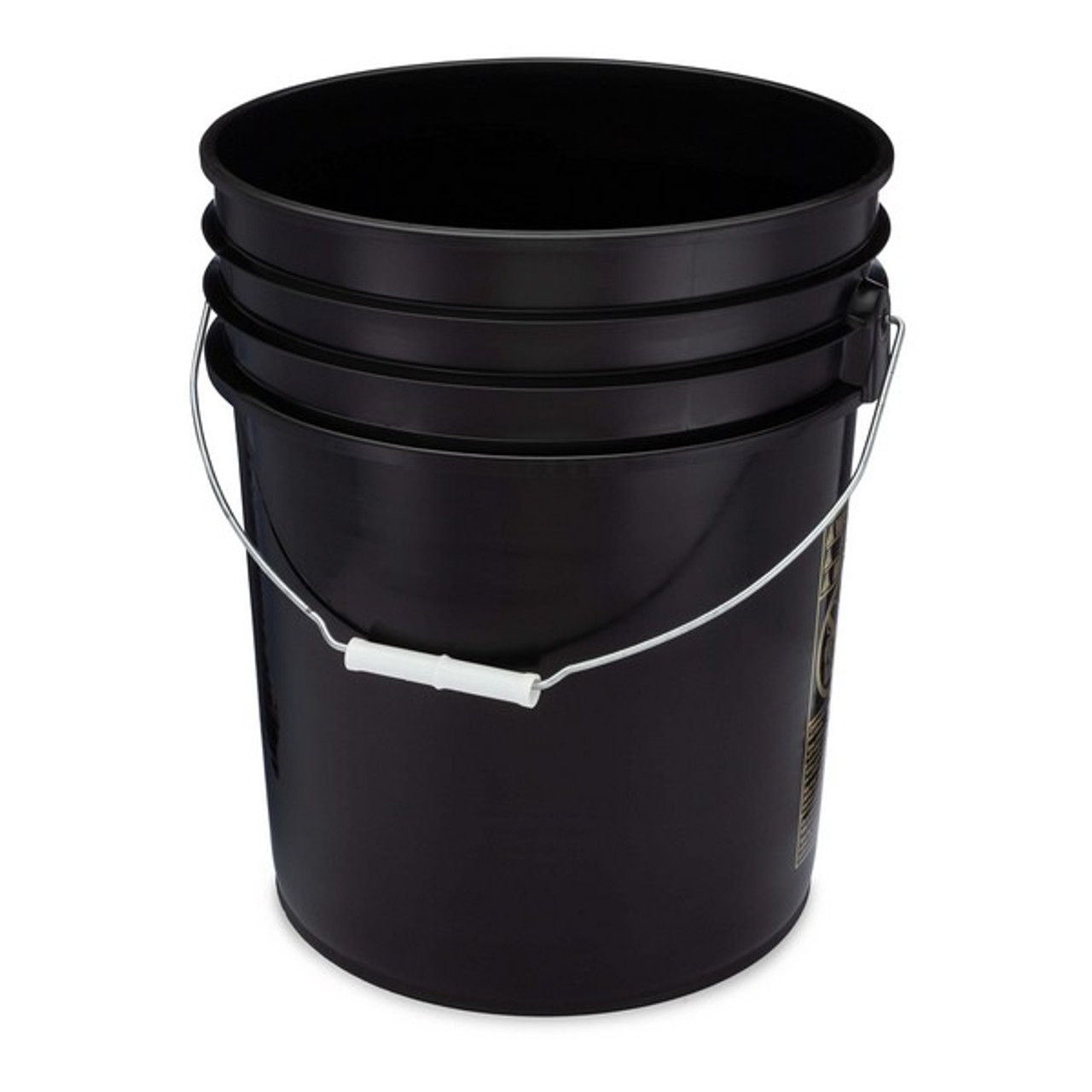 Black Plastic Bucket Lid for 3 1/2 & 5 Gal Buckets