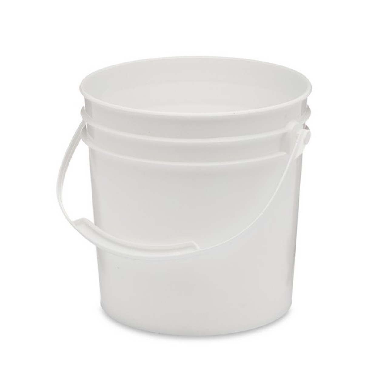White Buckets with Handles
