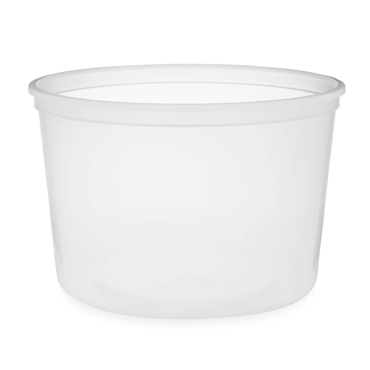 64oz Natural PP Round Snap-Lock Container | Berlin Packaging