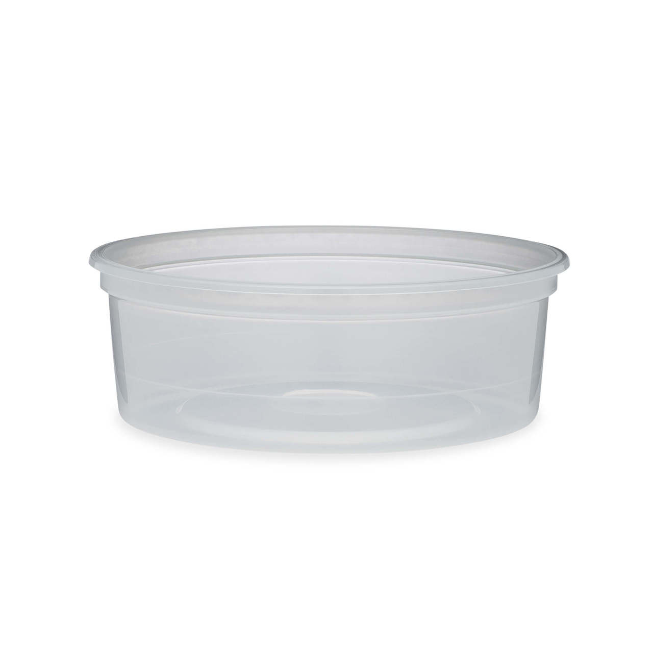 8 oz Natural PP Round Snap-Lock Container | Berlin Packaging