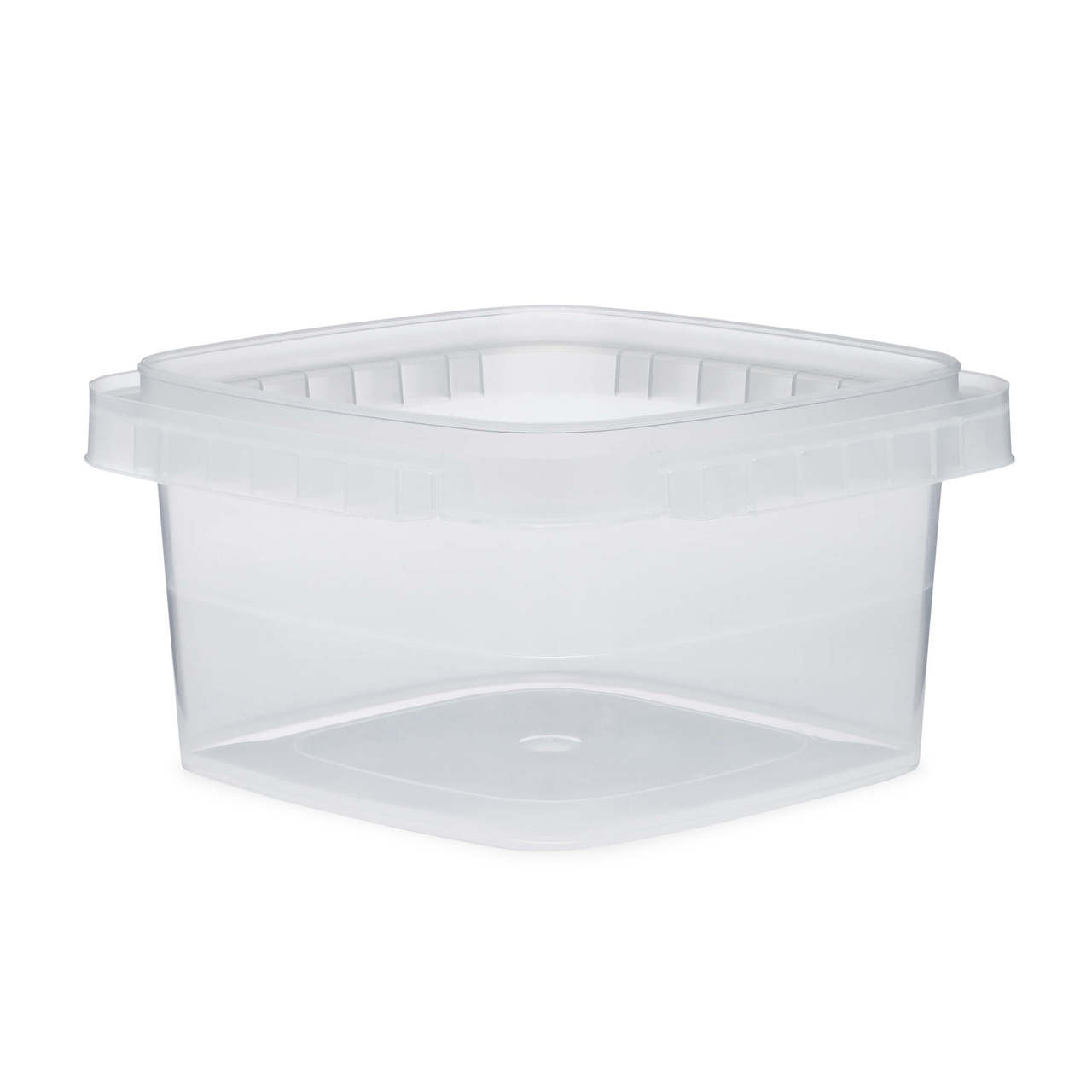 12 oz Clear PP Square Snap-Lock Container