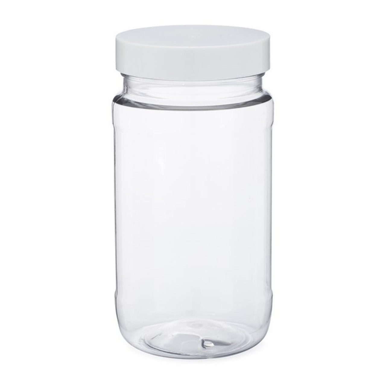 8 oz Clear Glass Wide Mouth Economy Jars (Bulk), Caps Not Included