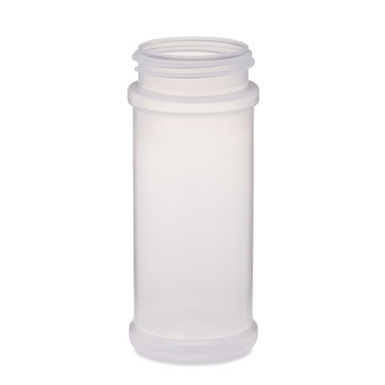 8 oz Natural PP Plastic Spice Jars Cap Not Included 2302B10 B