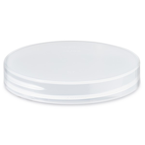 89-400 Natural PP Plastic Smooth Flat Screw Top Cap | Berlin Packaging