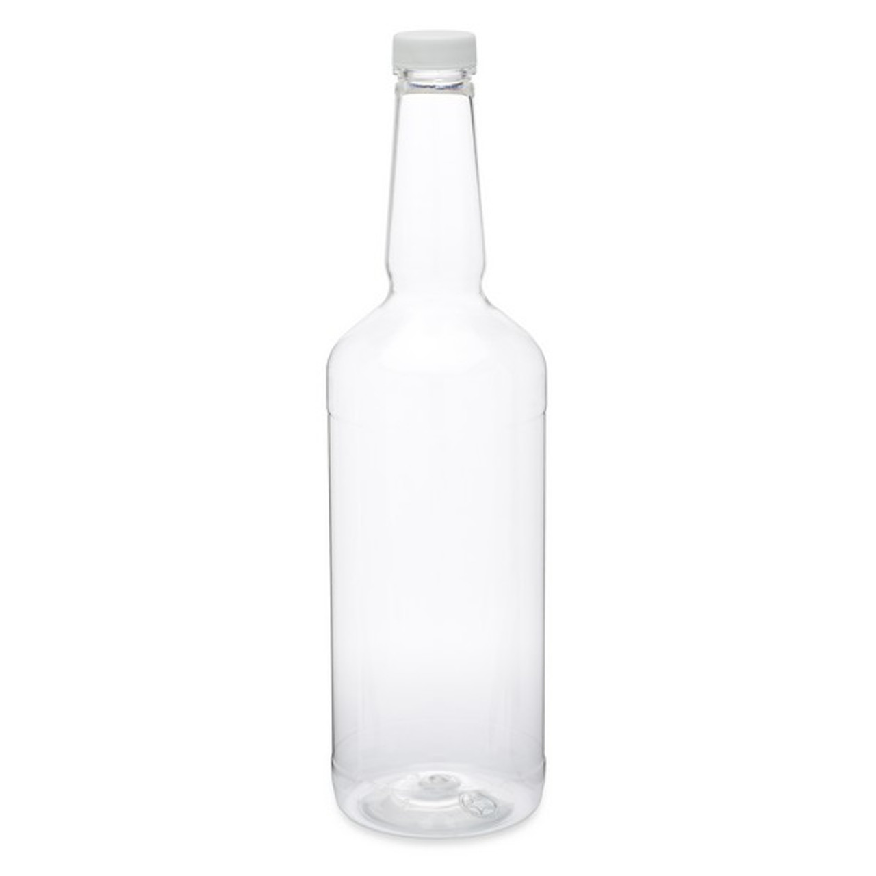 32 oz. (950 ml) Clear PET Liquor Bottles PP Cap Berlin