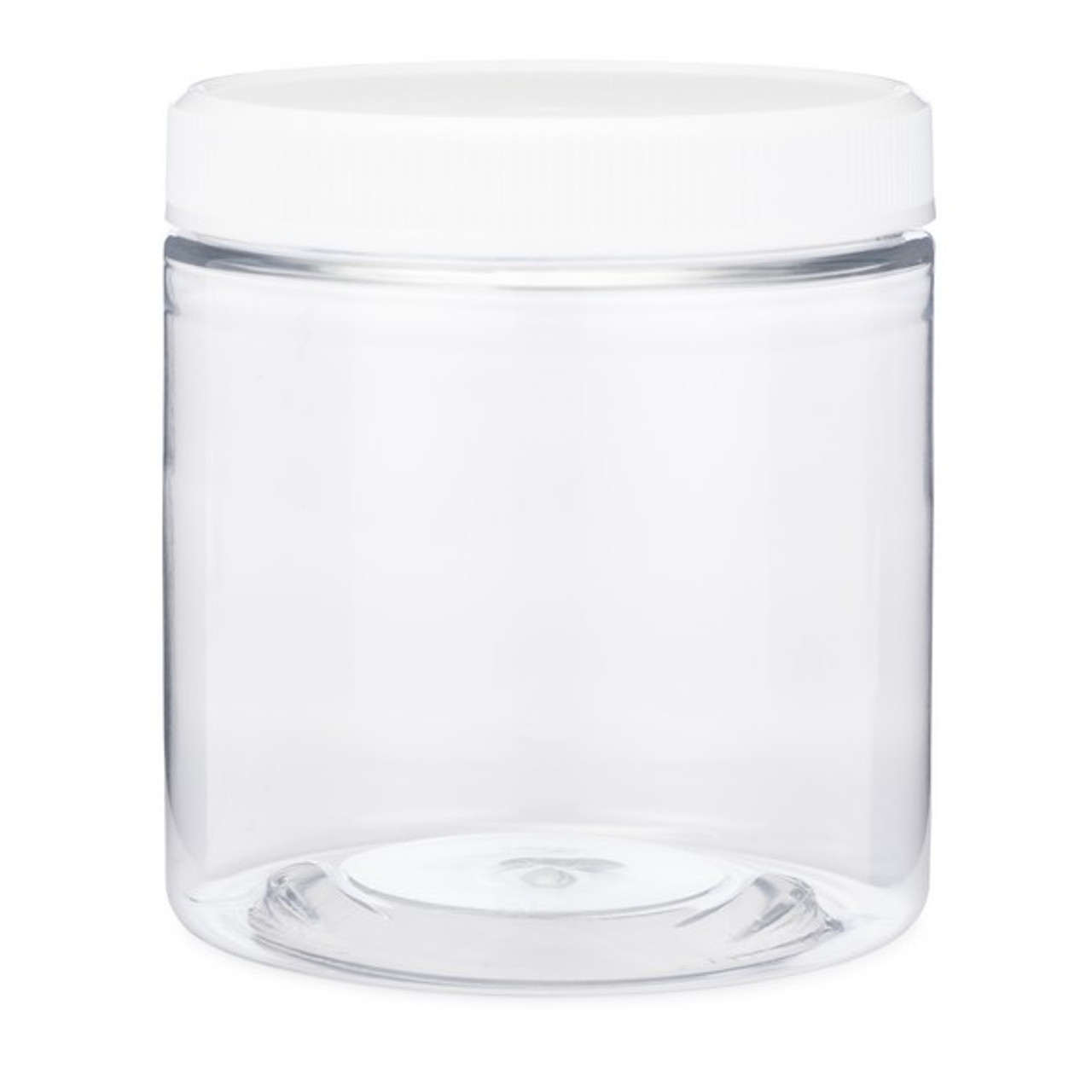 8 oz Clear PET Straight Sided Jars (Screw Tops) | Berlin