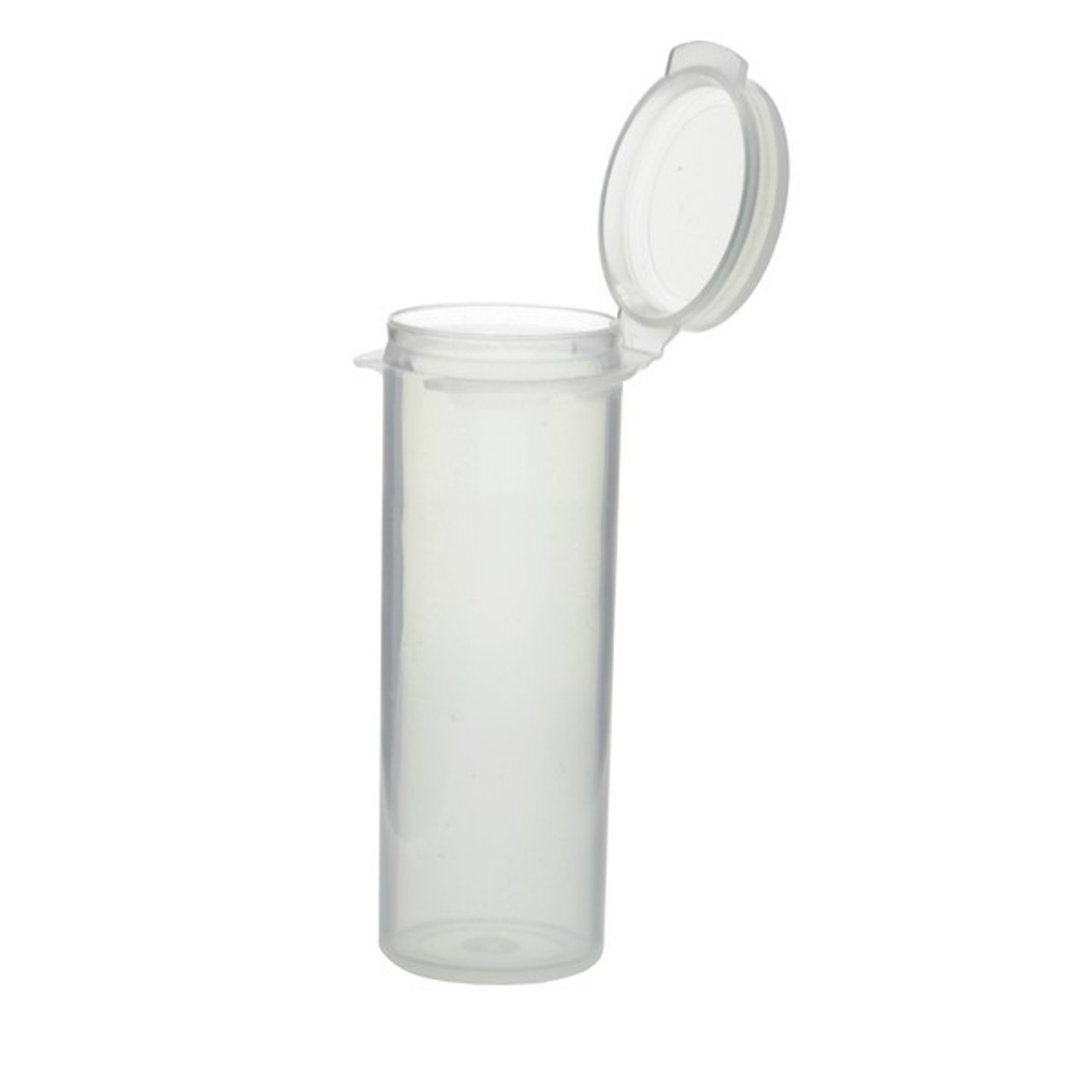 4 oz Clear PP Plastic Attached Lid Containers (Clear Attached Cap) -  2924B29CLR