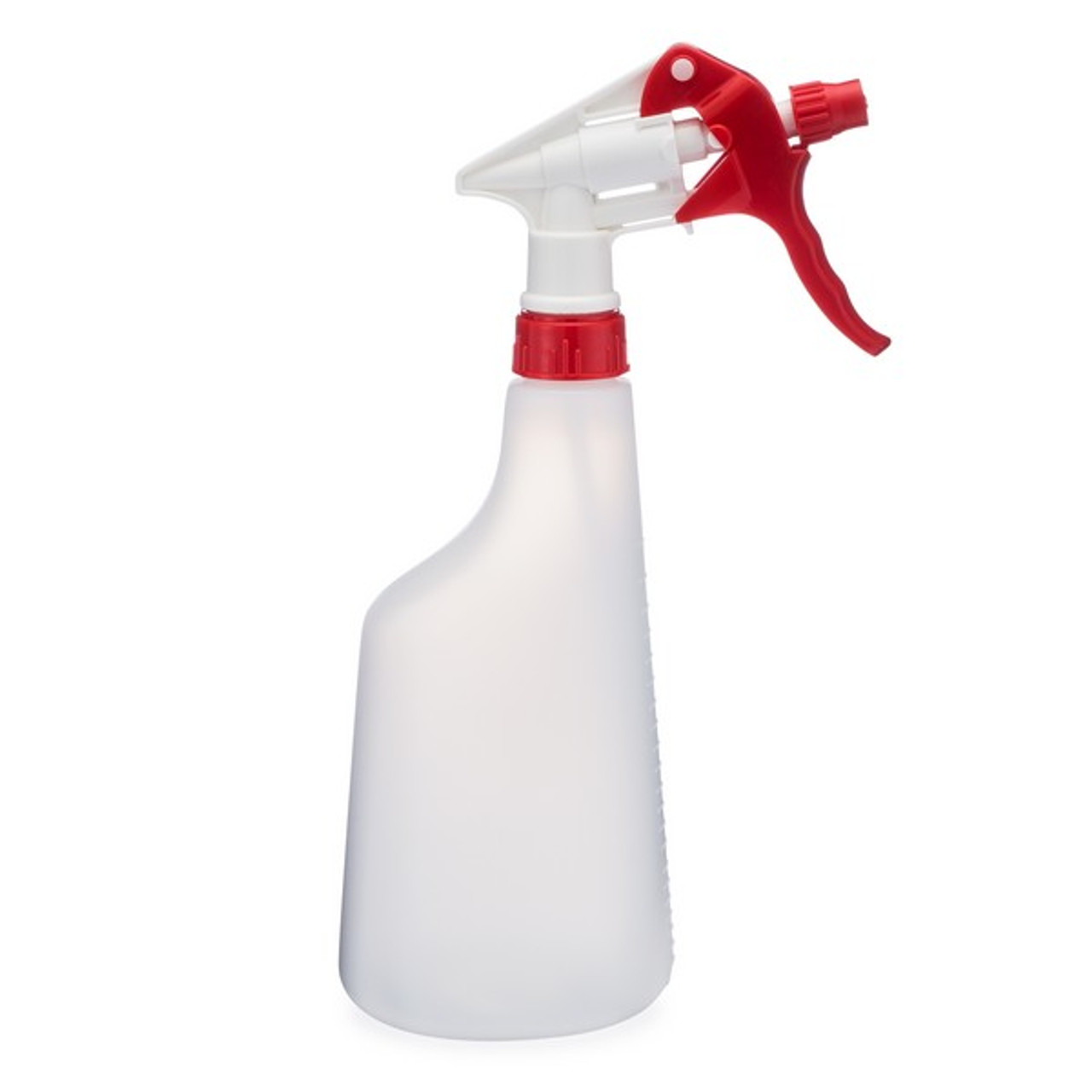 16 oz / 500 ml Clear Plastic Industry Trigger Spray Bottle with White  Sprayer (12 Pack)