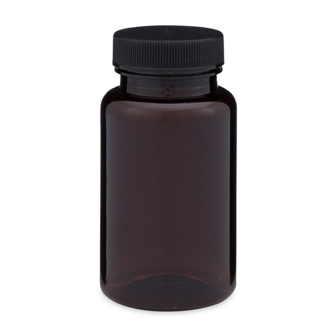 Dark Amber PET Plastic Bottles w/Screw-on Caps 30 ml Lot of 100 1 oz 
