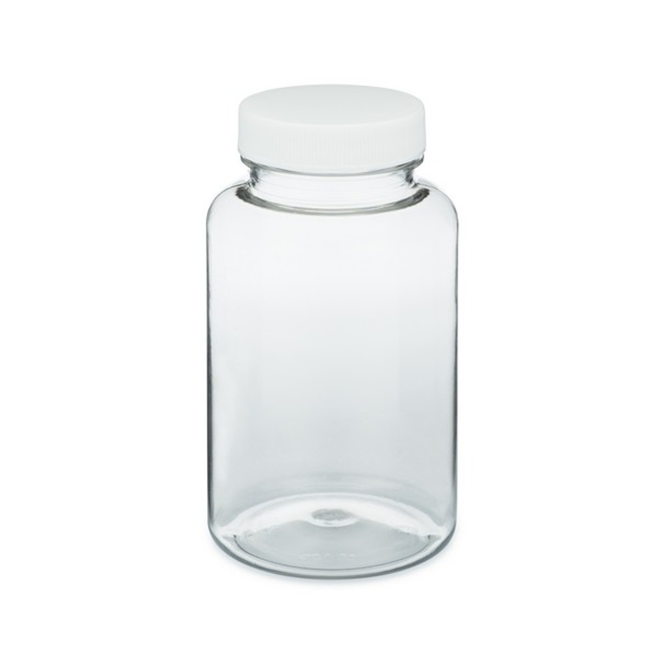 Clear PET Plastic Bottles - Wide Mouth Round Packers