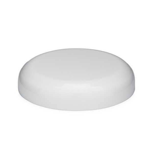 89-400 White PP Plastic Domed Screw Top Caps | Berlin Packaging