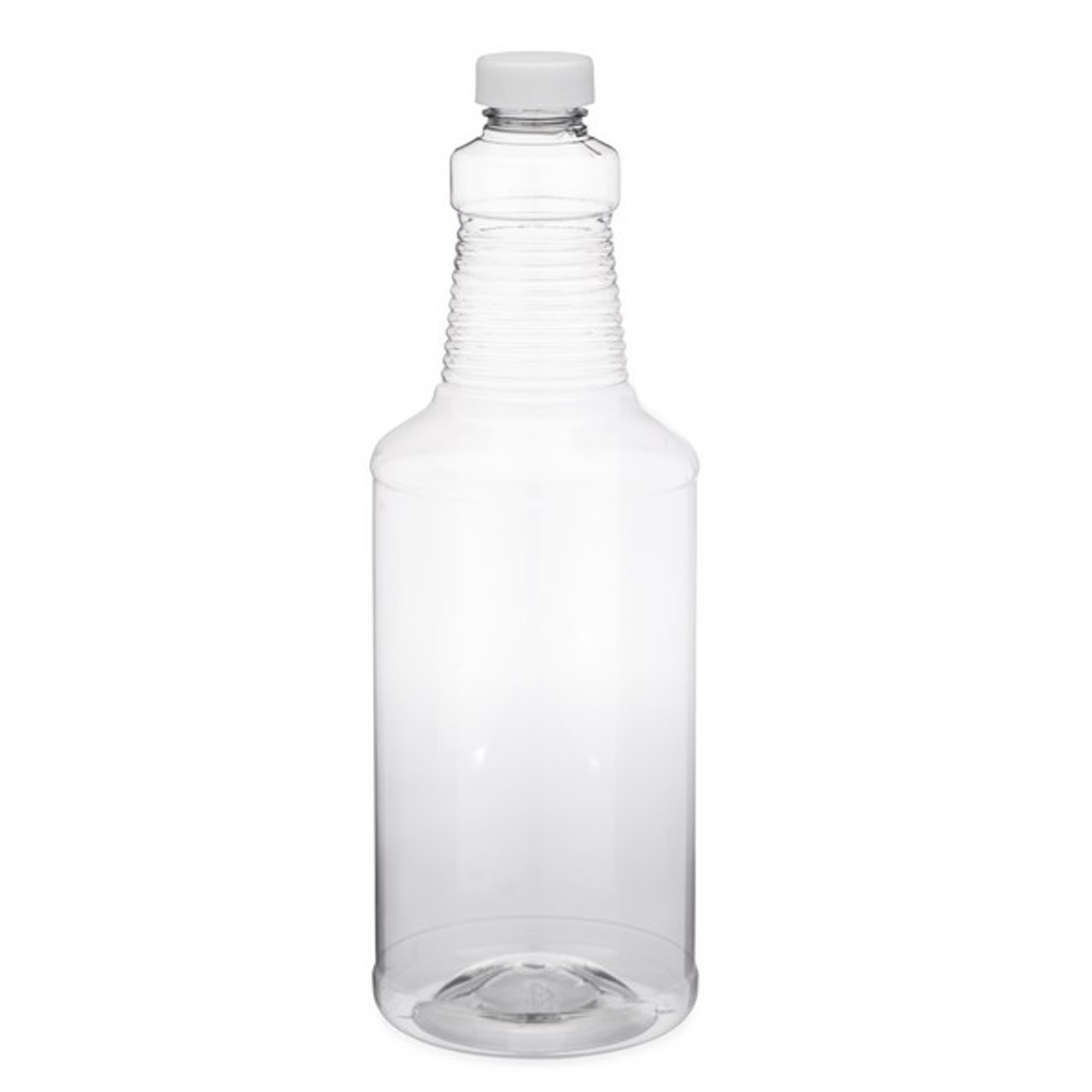 32 oz Clear Pet Plastic Carafe Spray Bottles (Cap Not Included) - Clear BPA Free 28-410