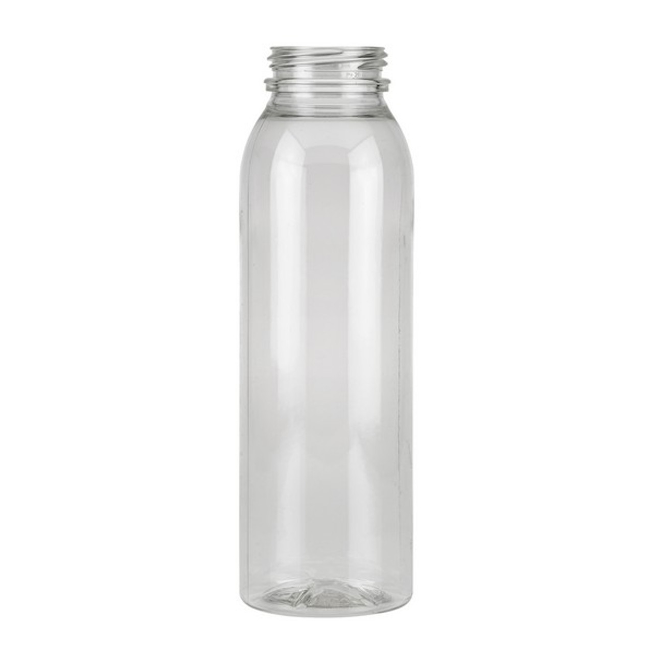 12 oz. Tall Round Clear PET Juice Bottle