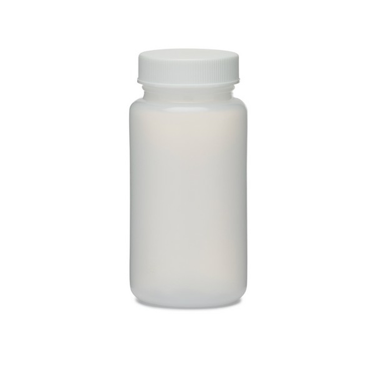 25 oz. (750 cc) White HDPE Plastic Packer Bottle, 53mm 53-400