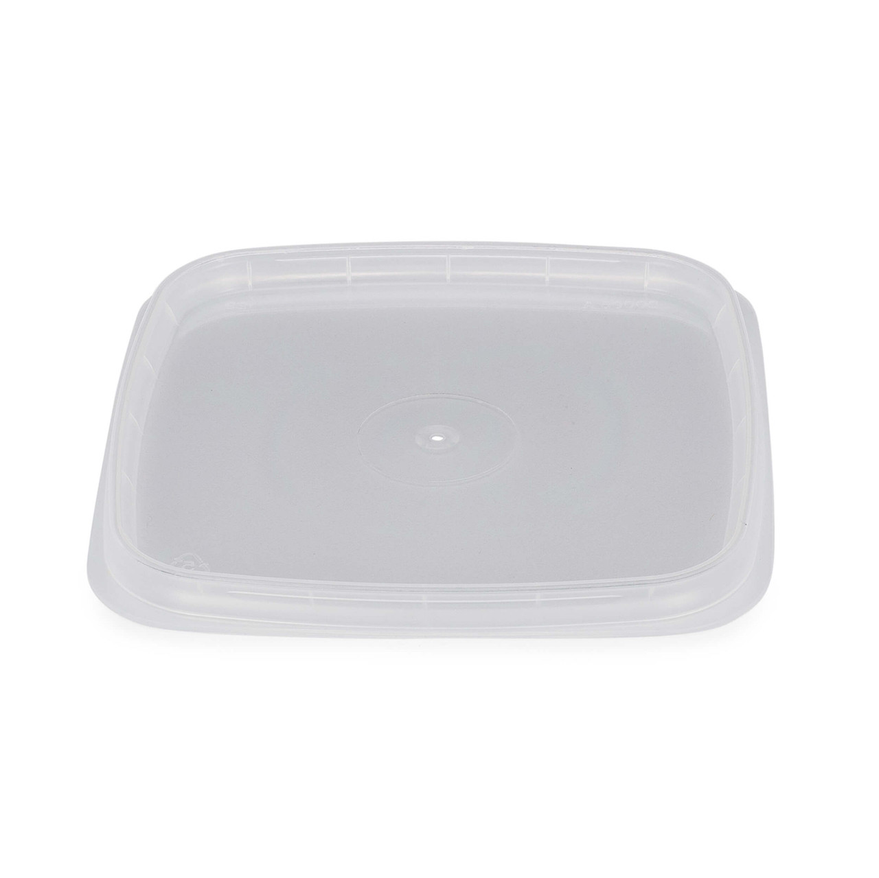 16oz Clear PP Plastic Round Snap-Lock Containers - Clear BPA Free