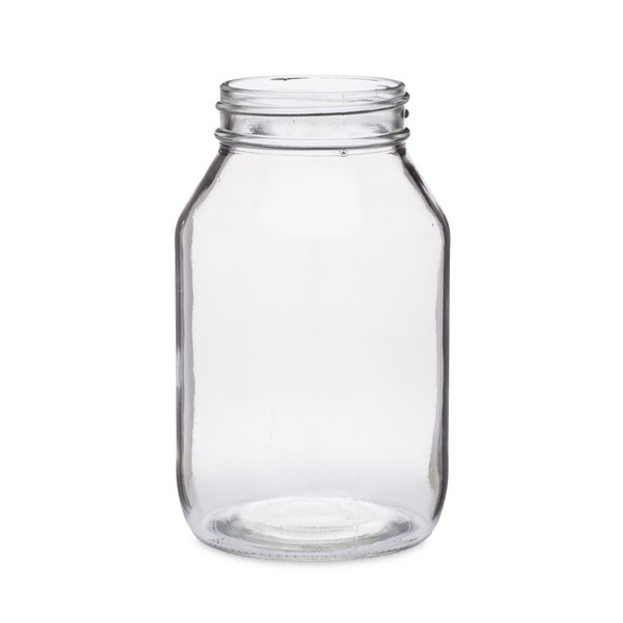 32 oz Eco Mason Glass Jar with Gold Lid