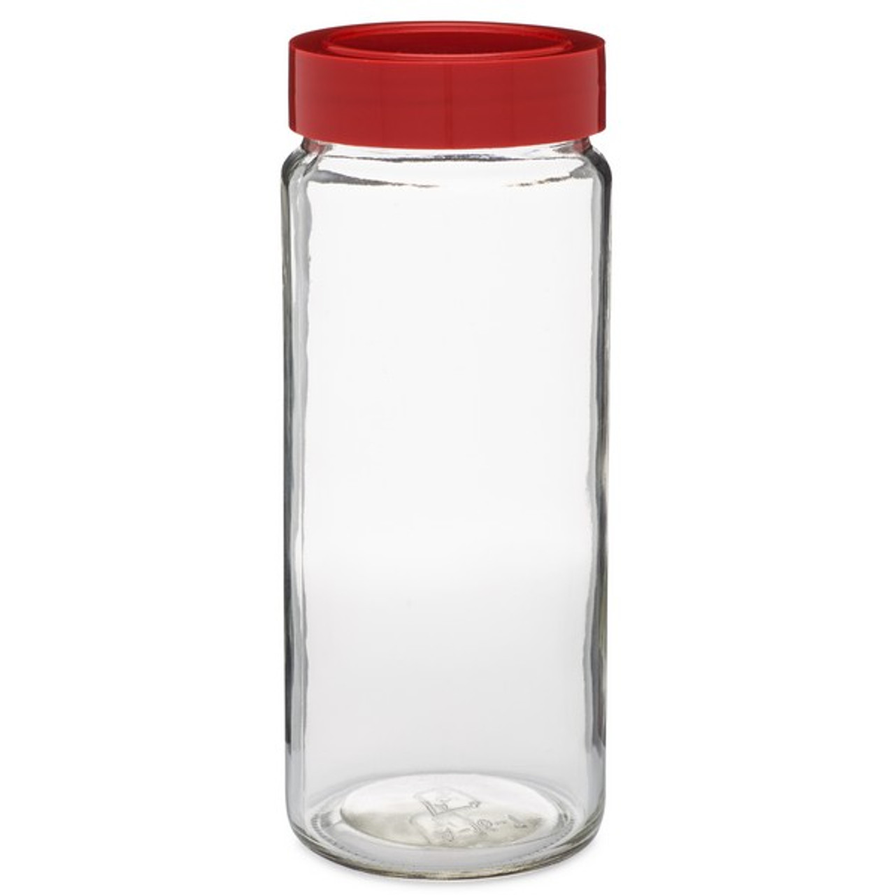 16 oz Clear Glass Paragon Spice Jars - 12/Case, Clear Type III 63-400