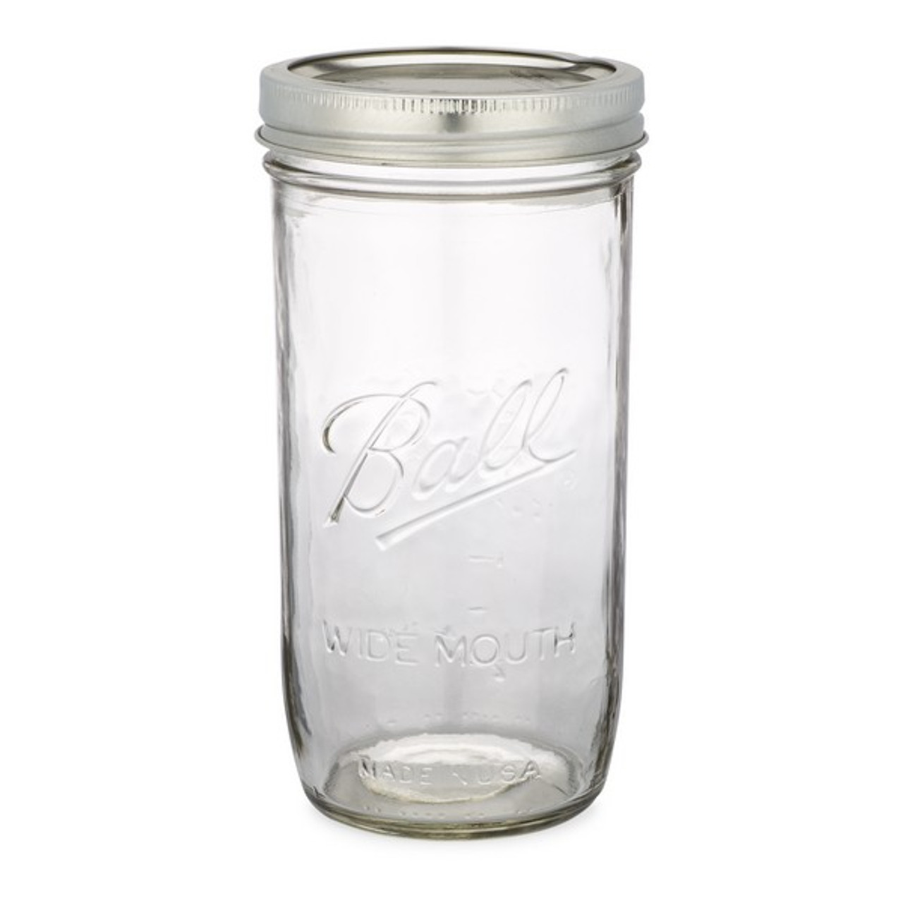 wide mouth mason jars quart