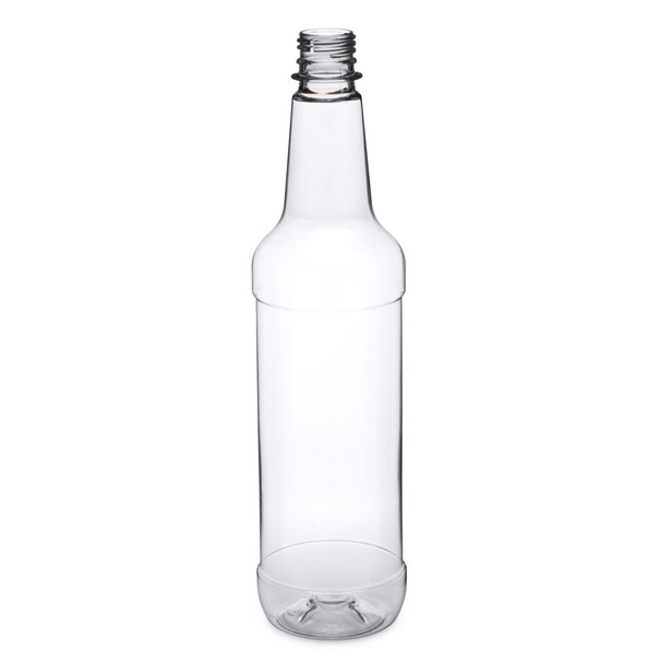 750ml Clear Pet Plastic Liquor Bottles (Cap Not Included) - Clear 28 mm