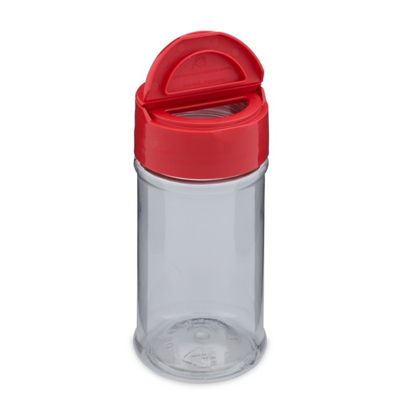 PET Plastic Spice Jars with Red Spoon Sift Cap Berlin