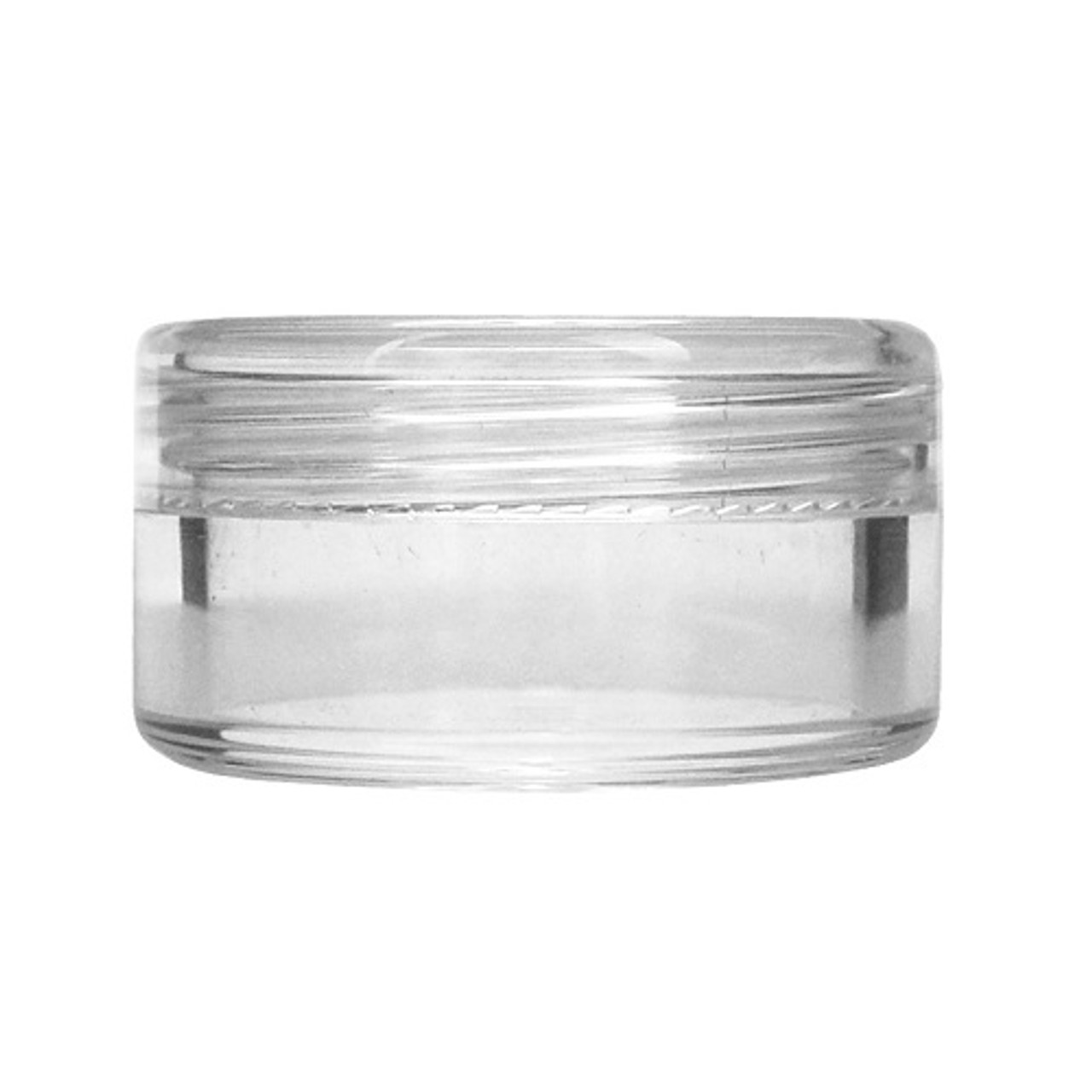 2oz 4oz Clear Plastic Containers Tubs with Separate Lids Food Safe