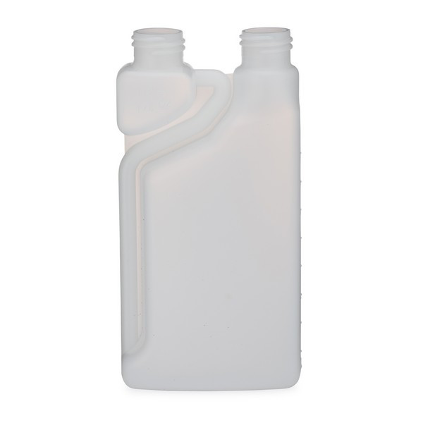 Hdpe Plastic Twin Neck Measure Pour Dispensing Bottles