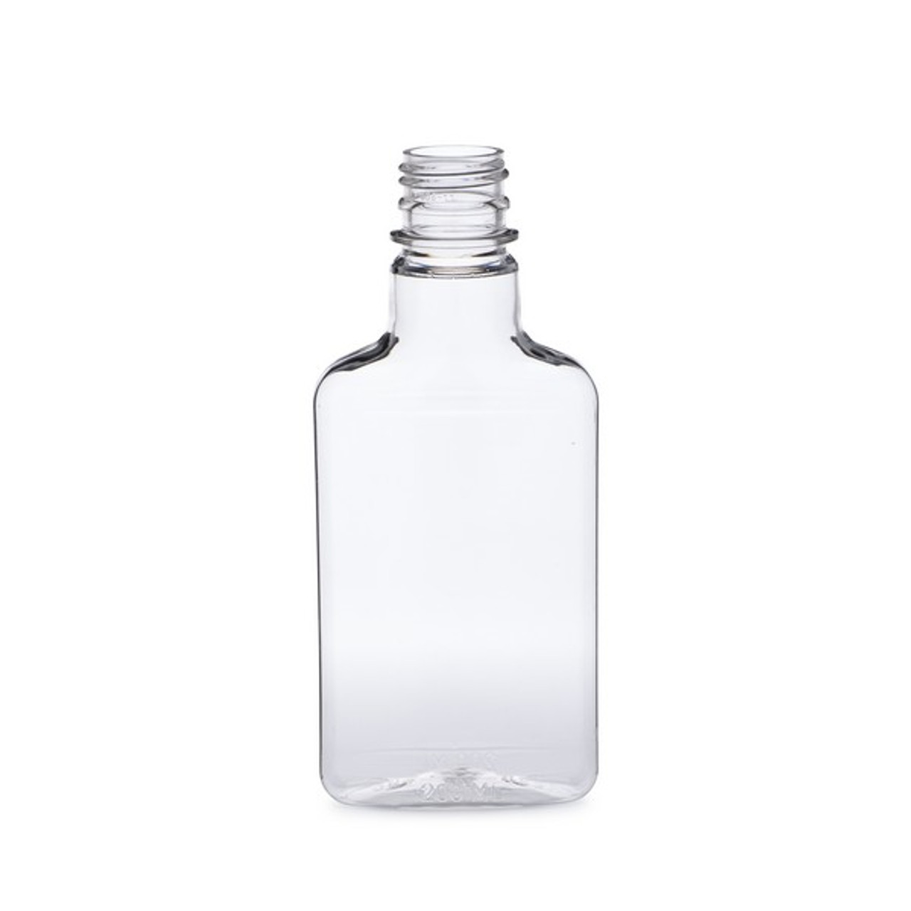 Clear PET Plastic Flask, Wholesale & Bulk