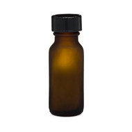 Similar item: Frosted Glass Boston Round Bottles with Phenolic Cap