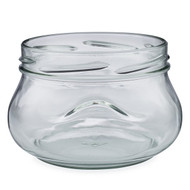 1.3oz Clear Glass Round Jars for Canning Wholesale, 160/case, Clear Type III 43 Lug