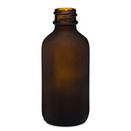 Similar item: 2 oz Amber Frosted Glass Boston Round Bottle - 316668