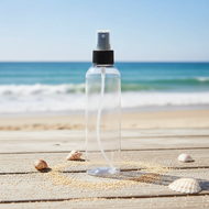 Similar item: 8 oz Clear PET Bullet Bottle & Black Fine Mist Sprayer - PR8AB