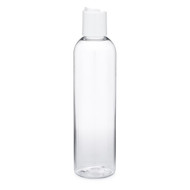 Similar item: 8 oz Clear PET Bullet Bottle & White Disc Lid - PR8DISCW