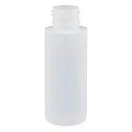 Similar item: 2 oz White l HDPE Plastic Cylinder Bottles (Cap Not Included) - 231949